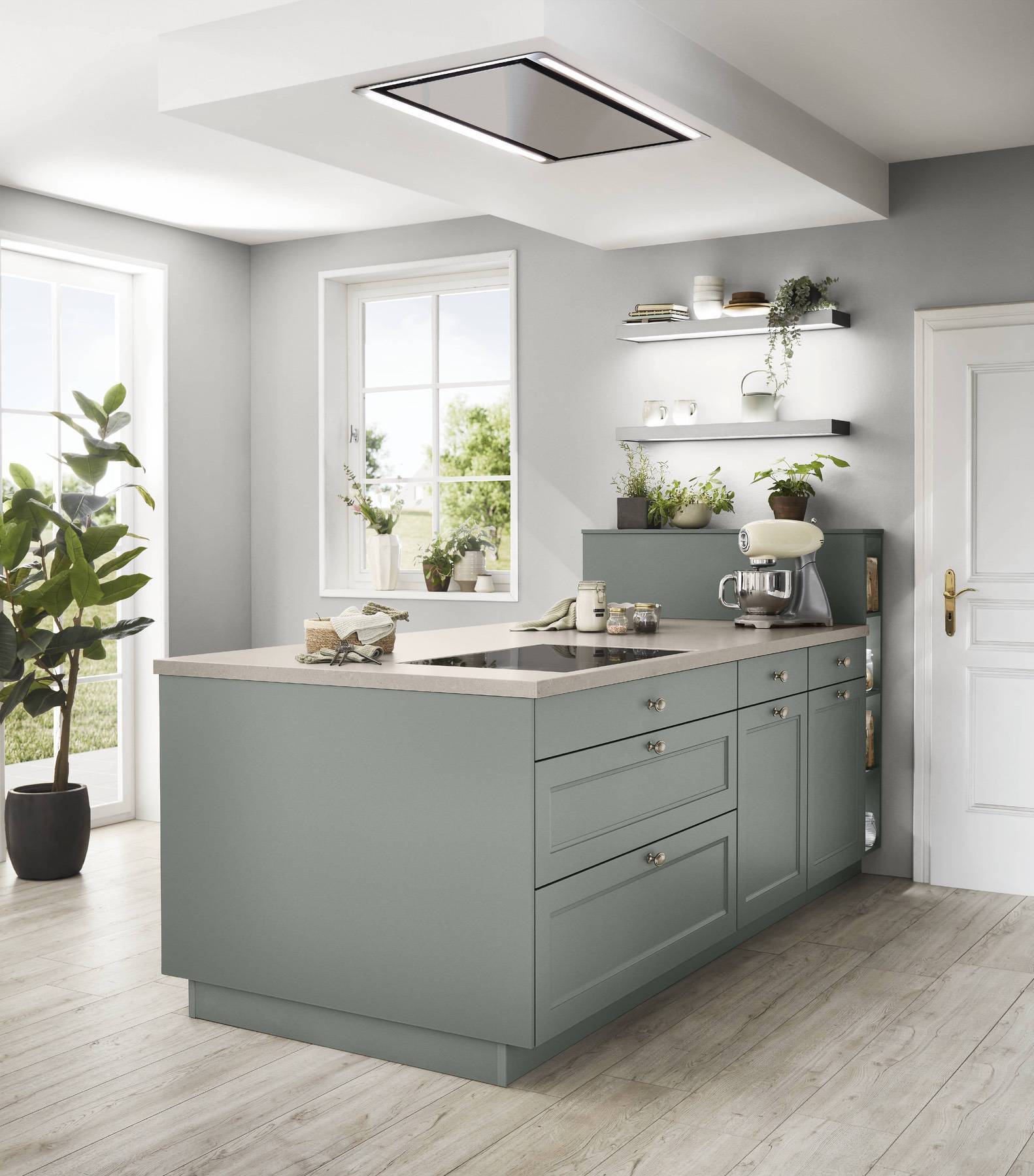 Nobilia Pastel Shaker Kitchen | Lead Wolf, Gotham